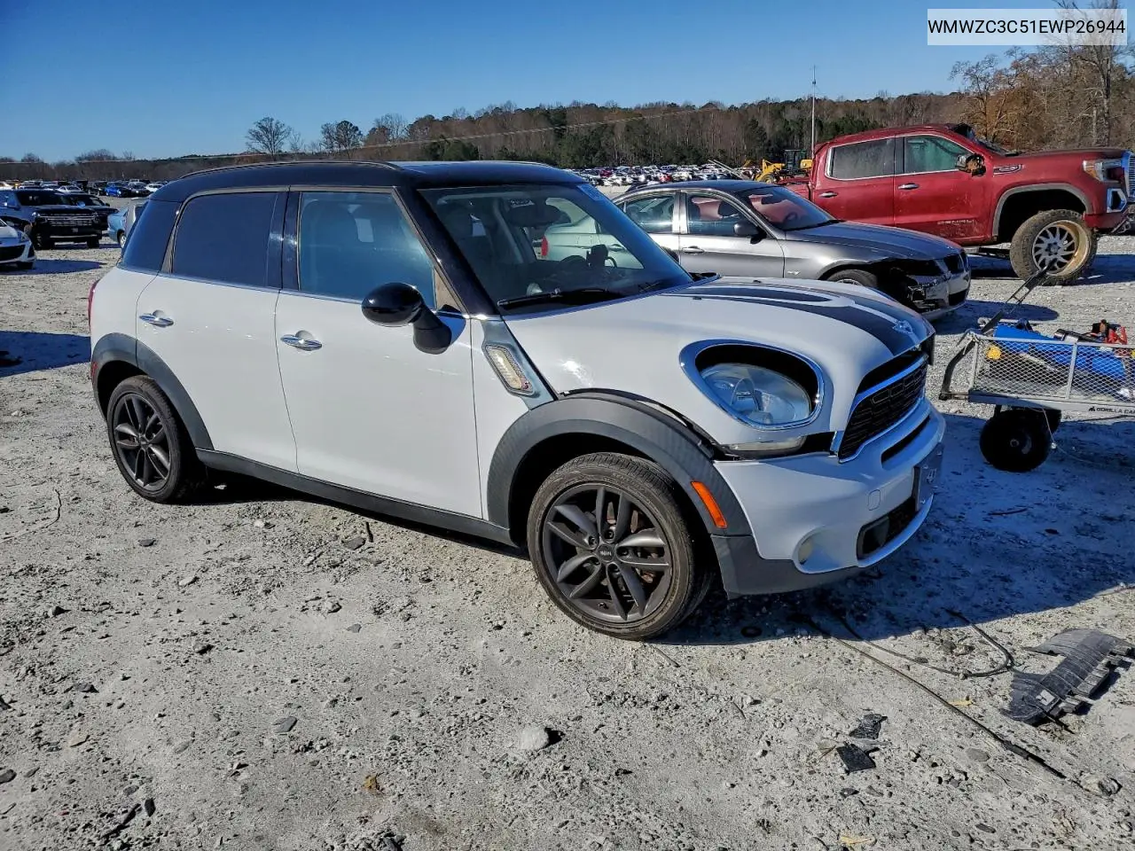 WMWZC3C51EWP26944 2014 Mini Cooper S Countryman