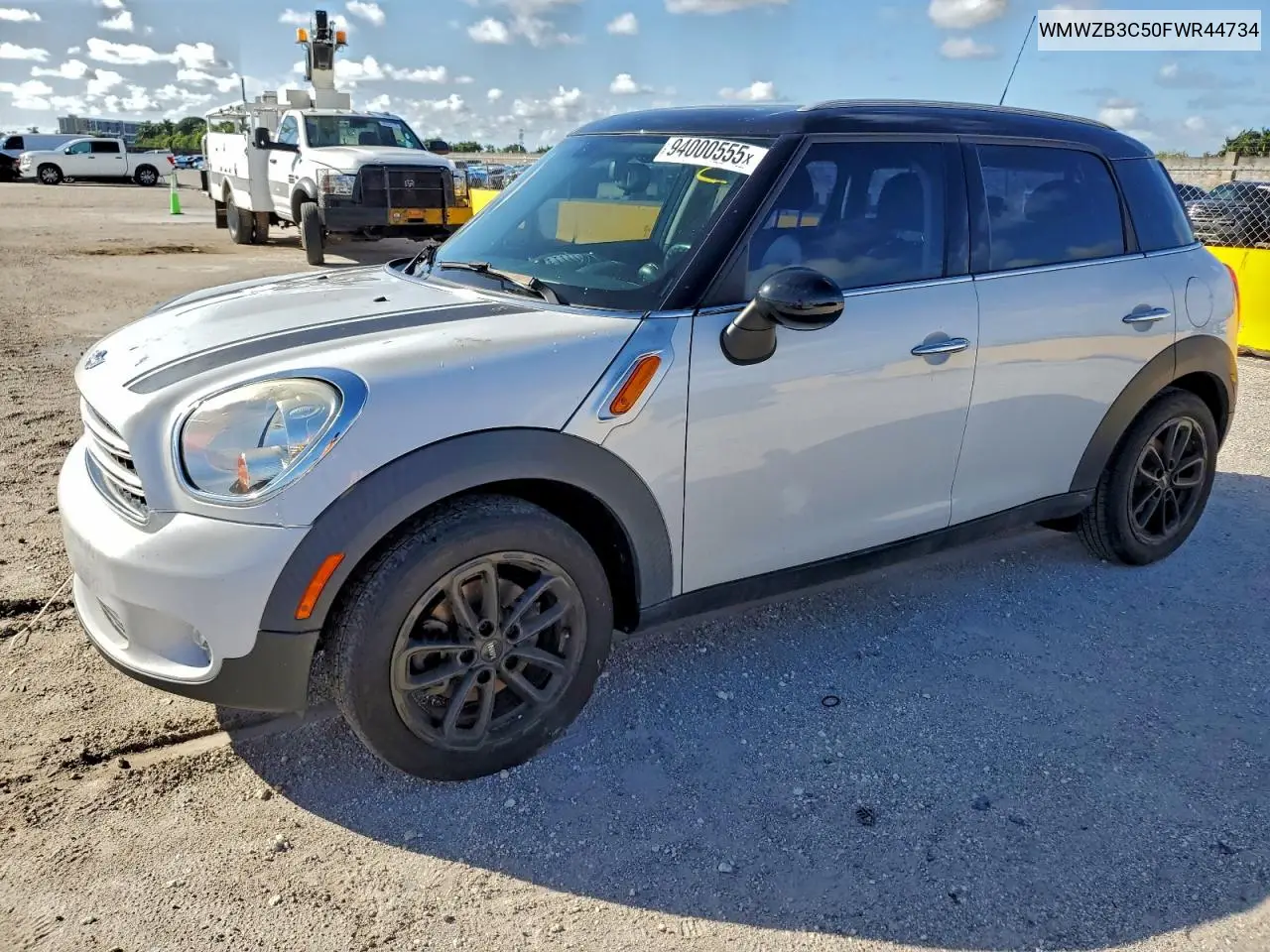 WMWZB3C50FWR44734 2015 Mini Cooper Countryman