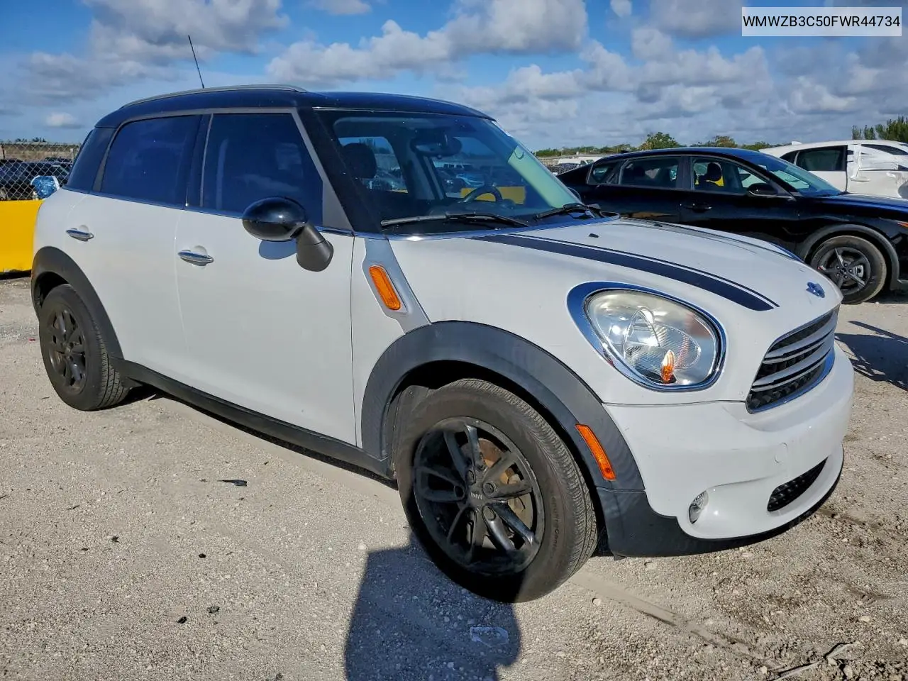 WMWZB3C50FWR44734 2015 Mini Cooper Countryman