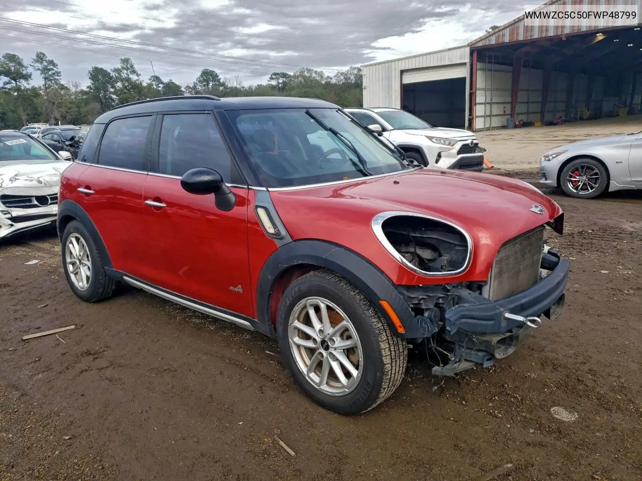 WMWZC5C50FWP48799 2015 Mini Cooper S Countryman
