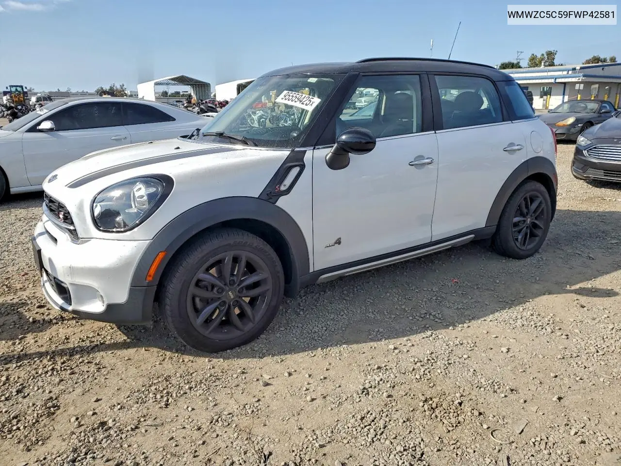 WMWZC5C59FWP42581 2015 Mini Cooper S Countryman