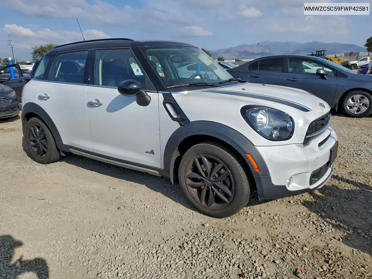 WMWZC5C59FWP42581 2015 Mini Cooper S Countryman