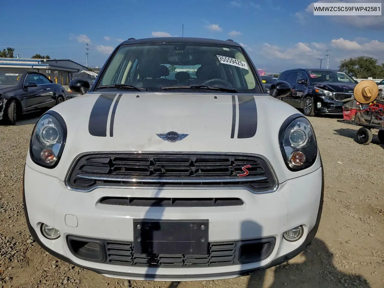 WMWZC5C59FWP42581 2015 Mini Cooper S Countryman
