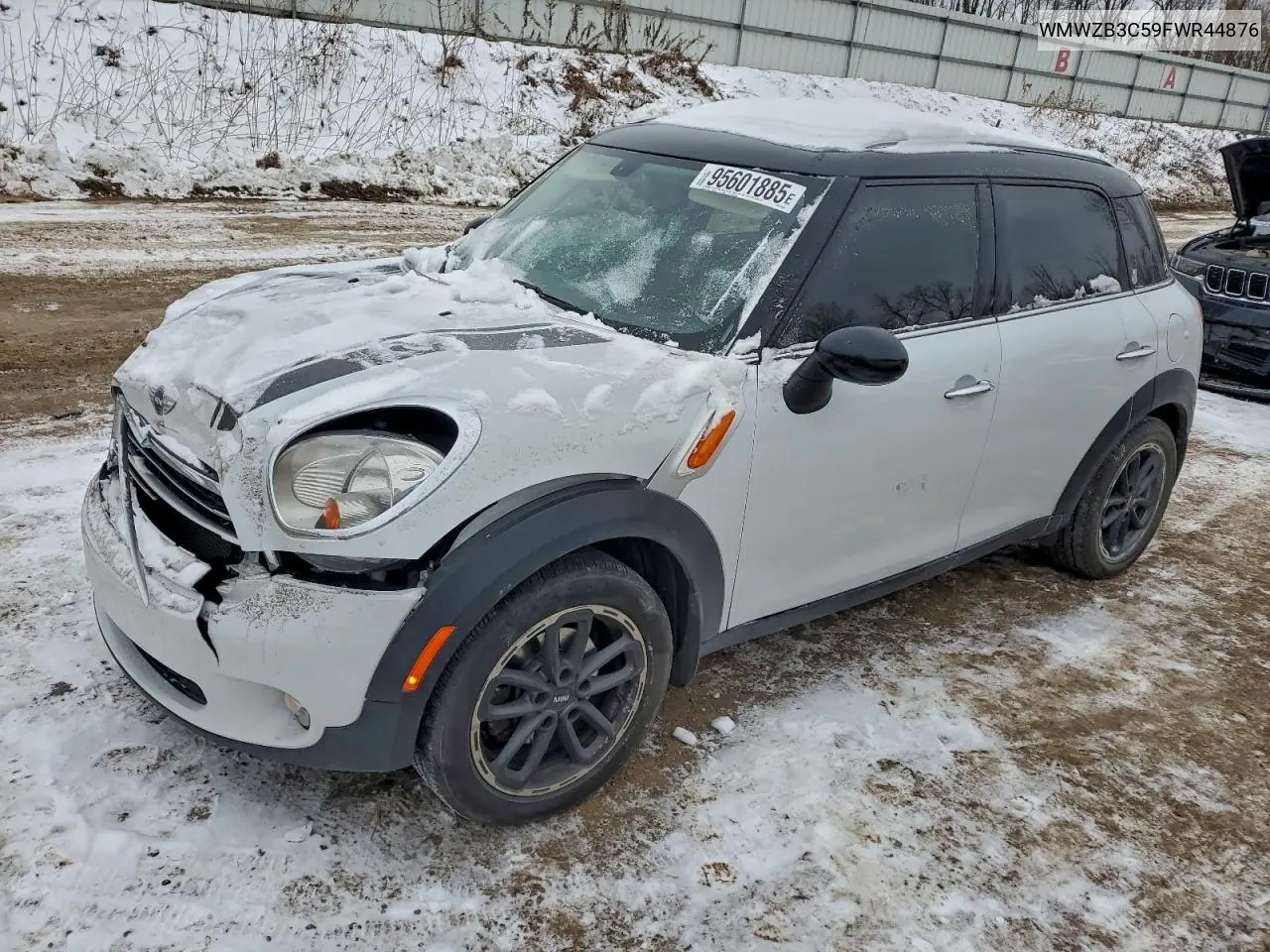 WMWZB3C59FWR44876 2015 Mini Cooper Countryman
