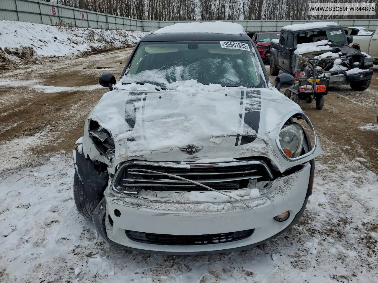 WMWZB3C59FWR44876 2015 Mini Cooper Countryman