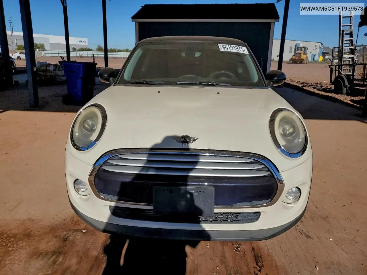 WMWXM5C51FT939573 2015 Mini Cooper
