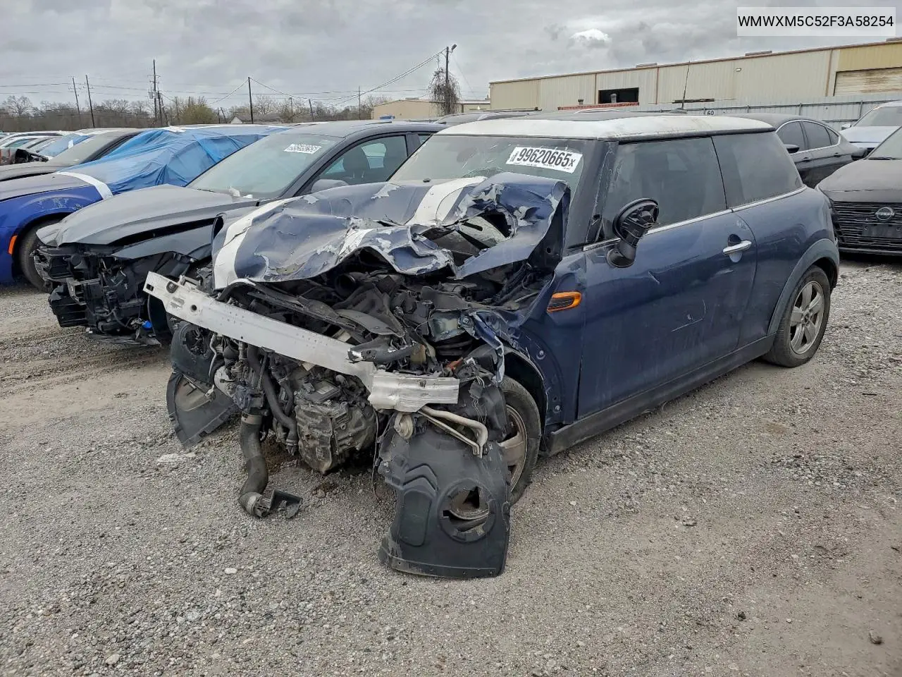 WMWXM5C52F3A58254 2015 Mini Cooper