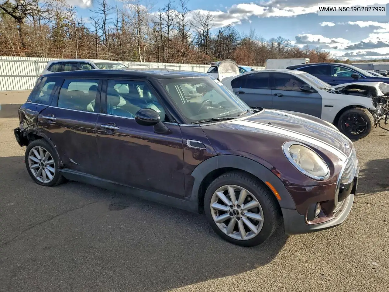 WMWLN5C59G2B27993 2016 Mini Cooper Clubman