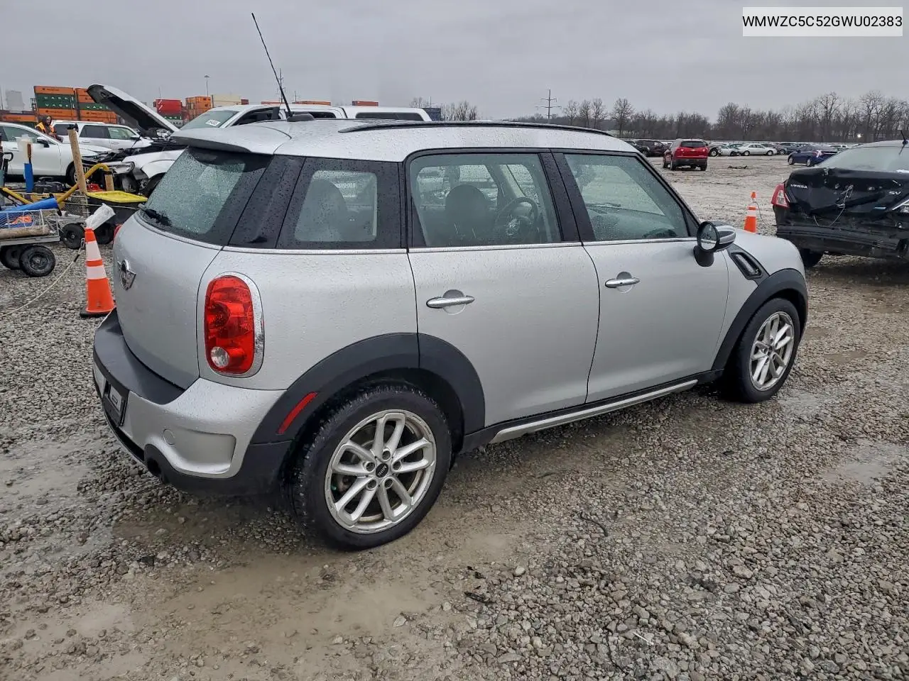 WMWZC5C52GWU02383 2016 Mini Cooper S Countryman