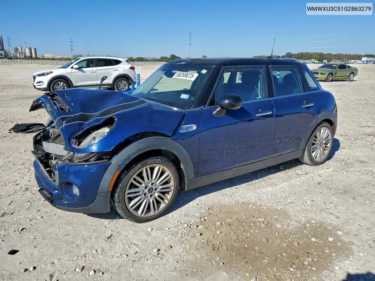 WMWXU3C51G2B63279 2016 Mini Cooper S
