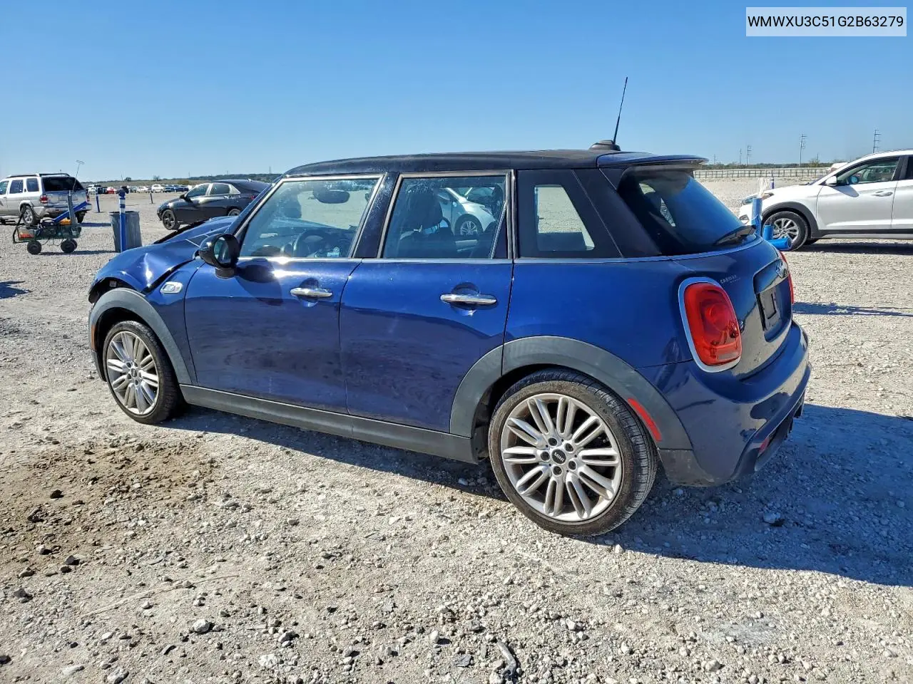 WMWXU3C51G2B63279 2016 Mini Cooper S