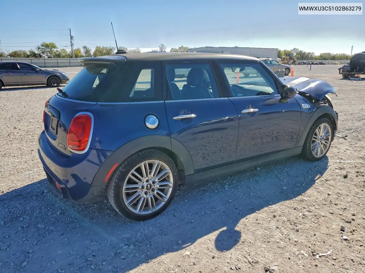 WMWXU3C51G2B63279 2016 Mini Cooper S