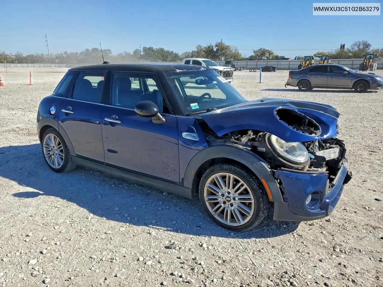 WMWXU3C51G2B63279 2016 Mini Cooper S
