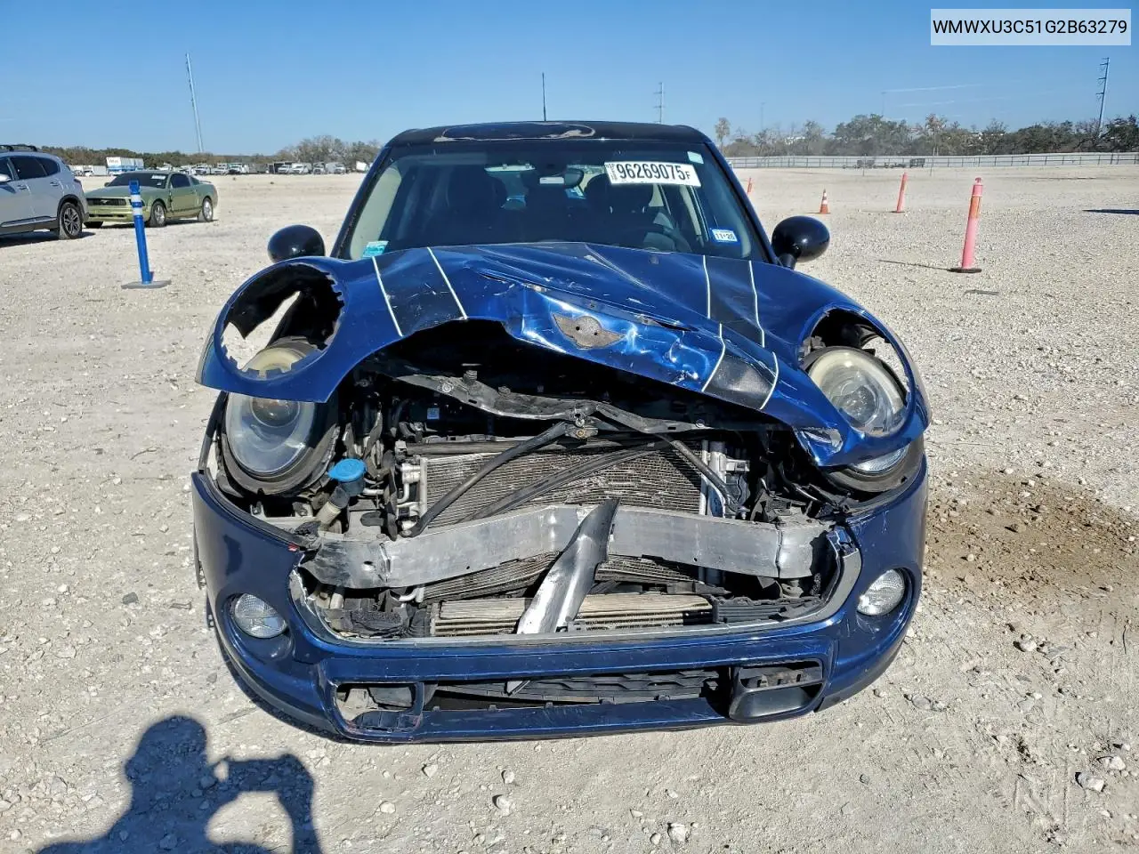 WMWXU3C51G2B63279 2016 Mini Cooper S