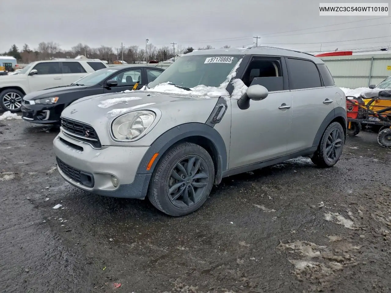 WMWZC3C54GWT10180 2016 Mini Cooper S Countryman