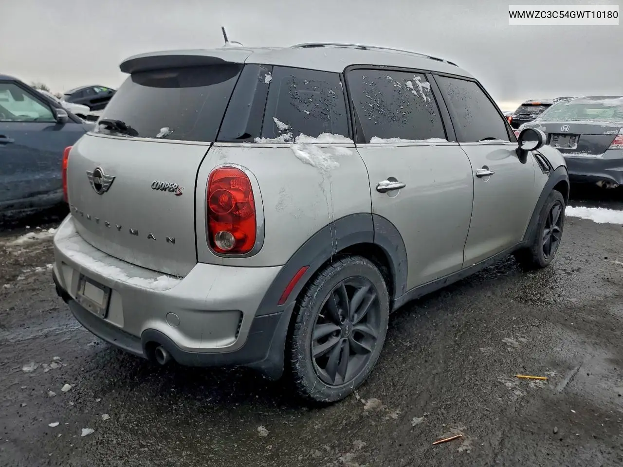 WMWZC3C54GWT10180 2016 Mini Cooper S Countryman