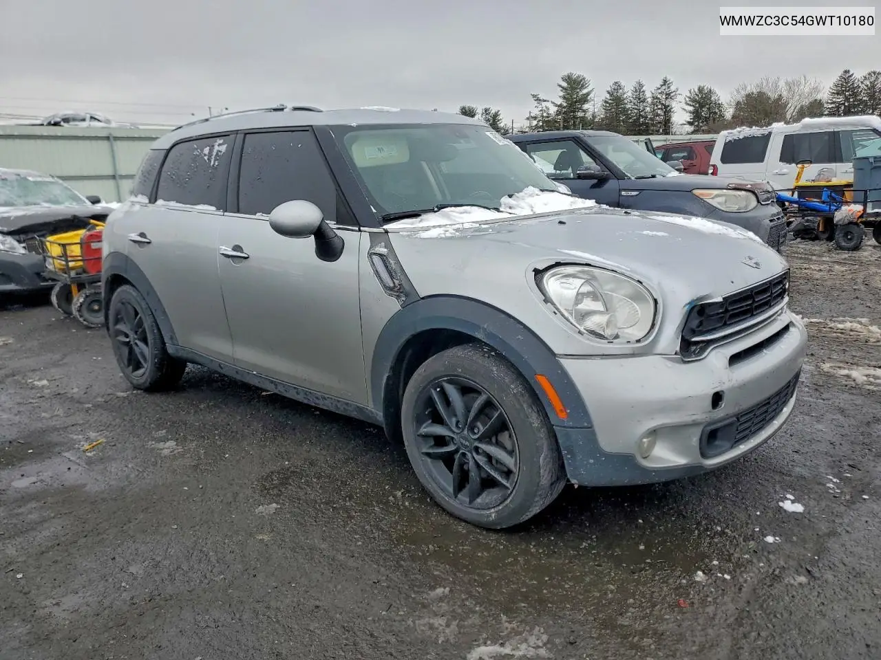 WMWZC3C54GWT10180 2016 Mini Cooper S Countryman