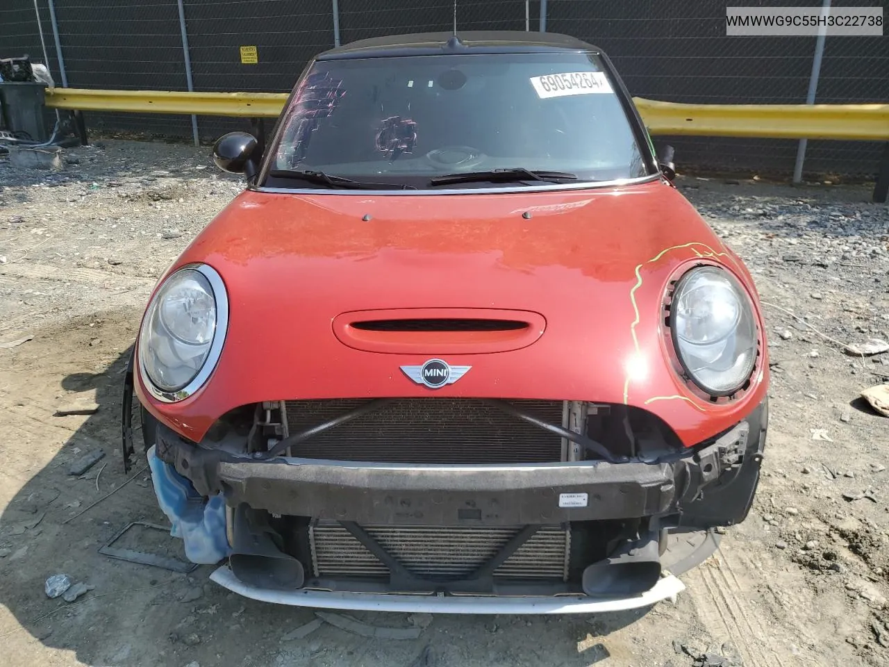 WMWWG9C55H3C22738 2017 Mini Cooper S