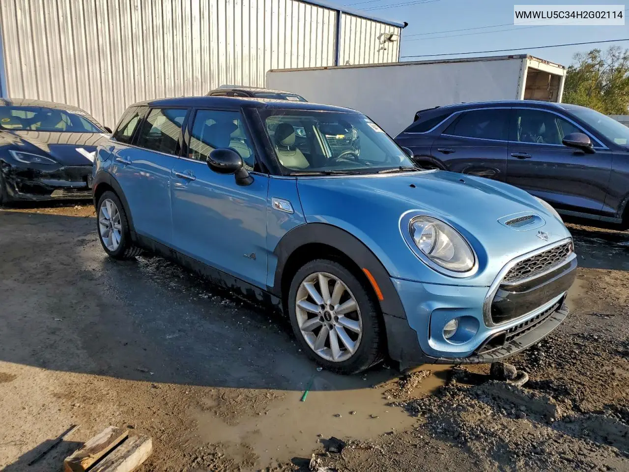 WMWLU5C34H2G02114 2017 Mini Cooper S Clubman All4