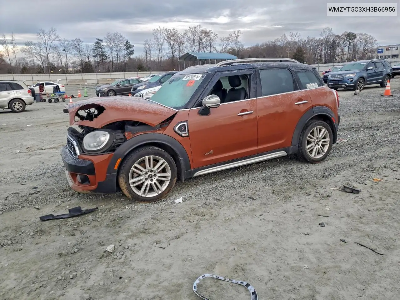WMZYT5C3XH3B66956 2017 Mini Cooper S Countryman All4