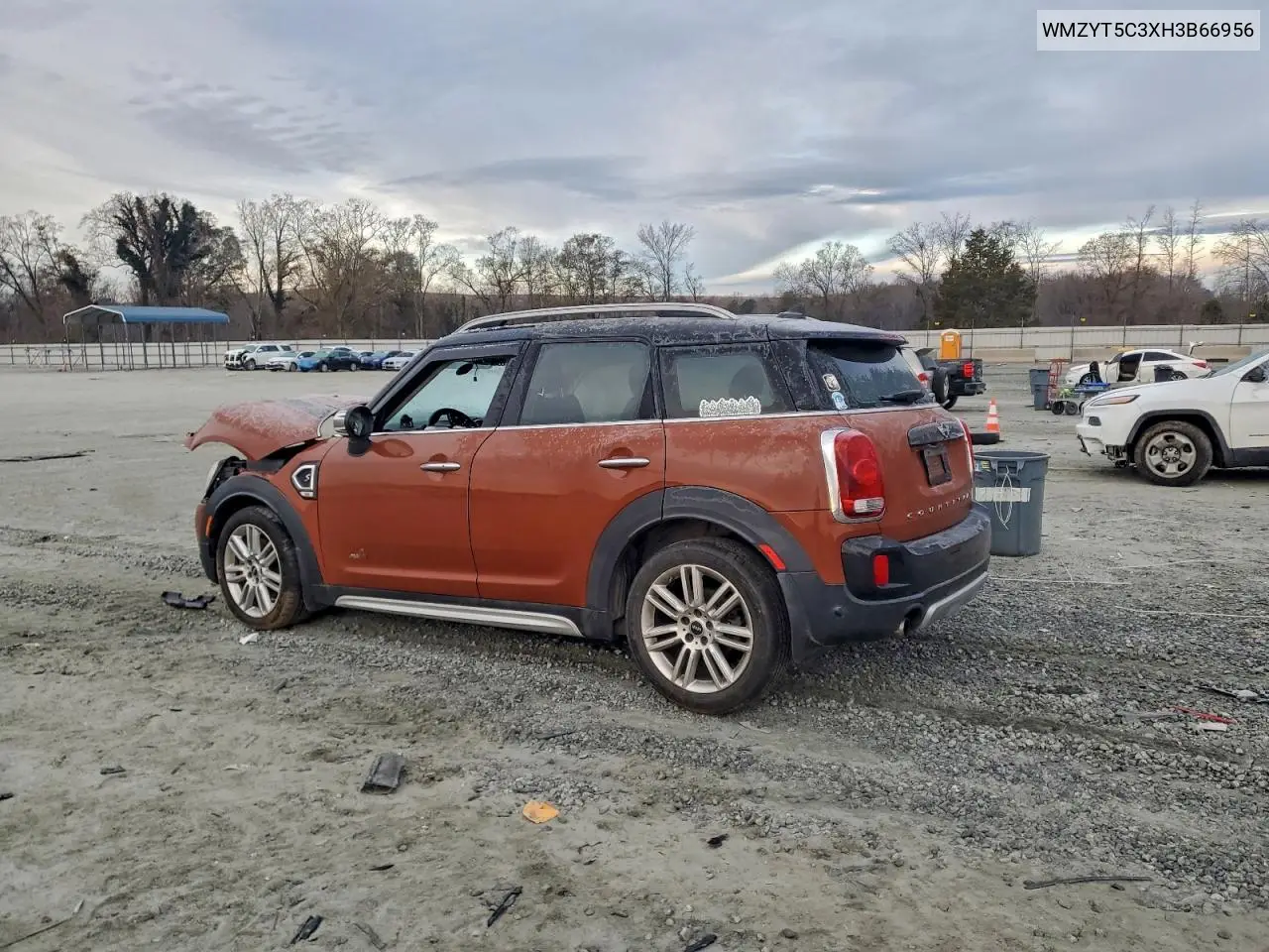 WMZYT5C3XH3B66956 2017 Mini Cooper S Countryman All4