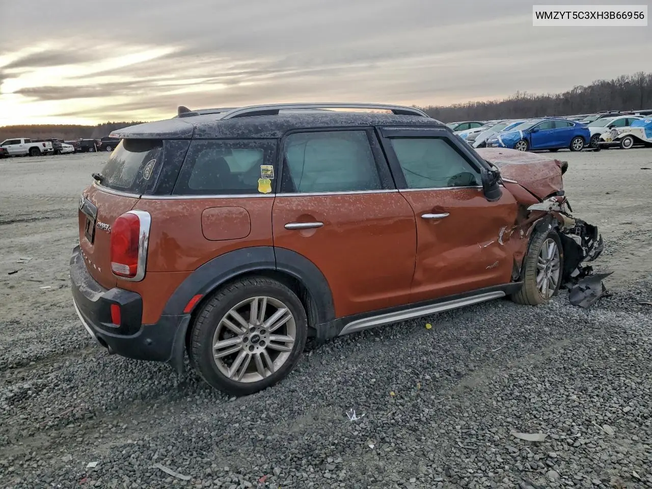WMZYT5C3XH3B66956 2017 Mini Cooper S Countryman All4