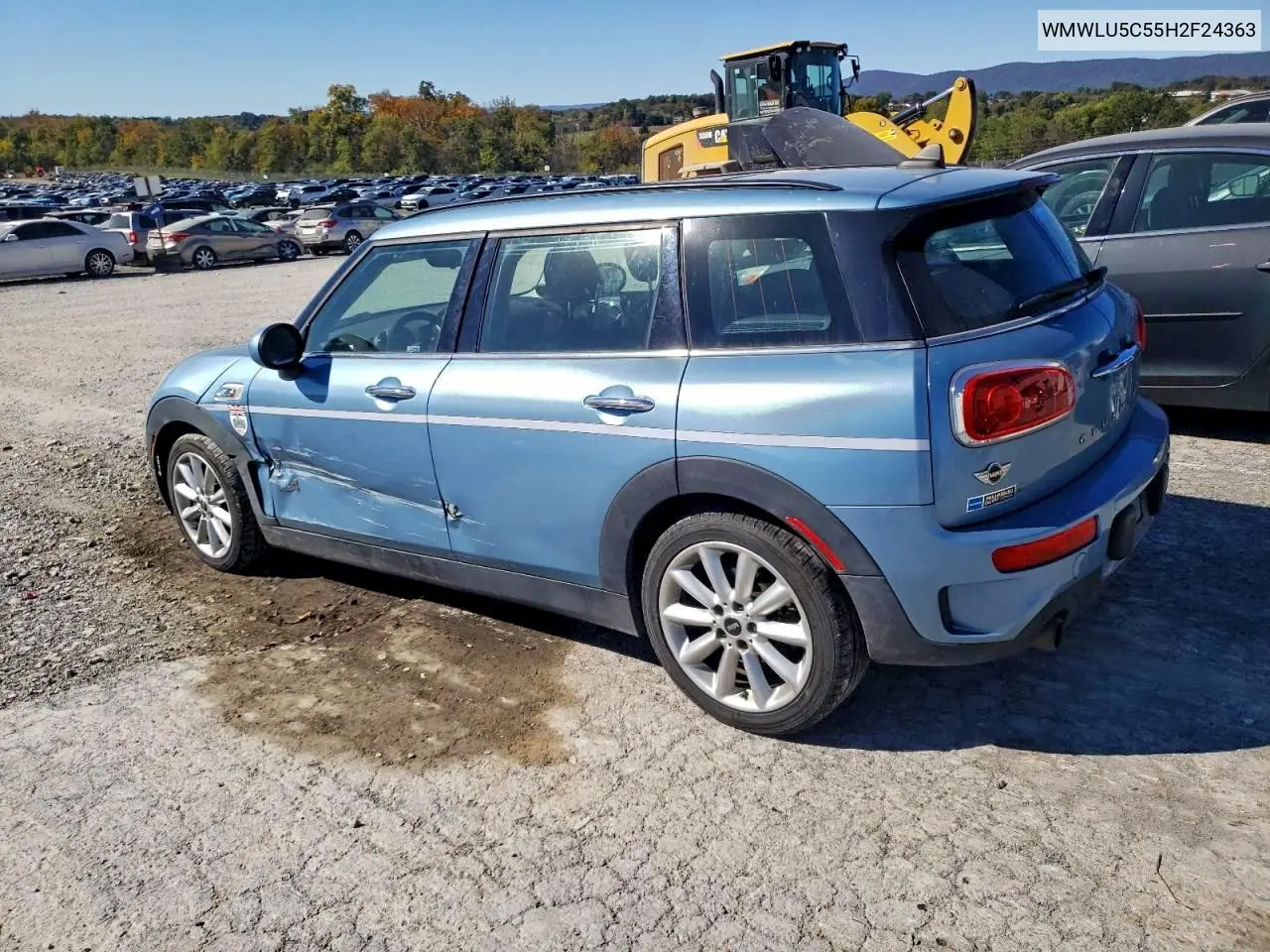 WMWLU5C55H2F24363 2017 Mini Cooper S Clubman All4
