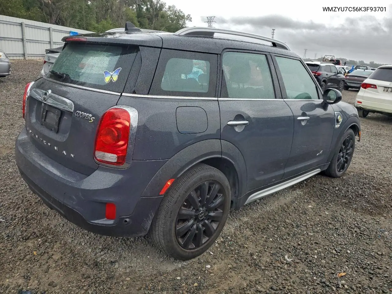 WMZYU7C56K3F93701 2019 Mini Cooper S E Countryman All4