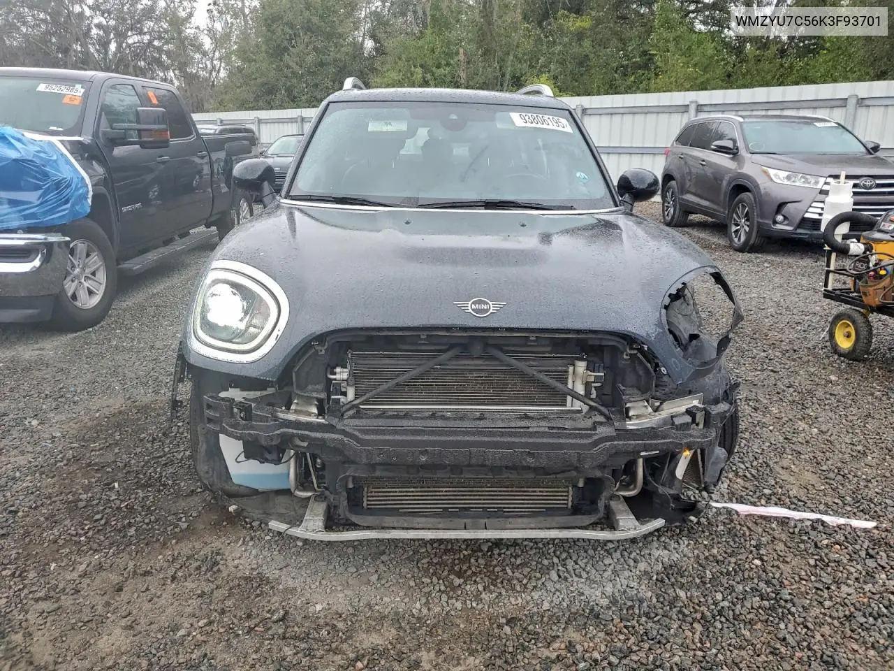 WMZYU7C56K3F93701 2019 Mini Cooper S E Countryman All4