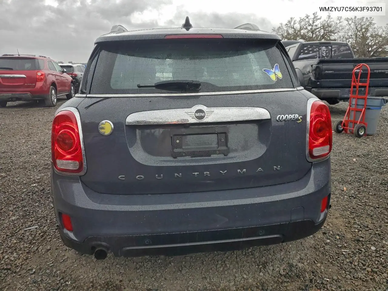 WMZYU7C56K3F93701 2019 Mini Cooper S E Countryman All4
