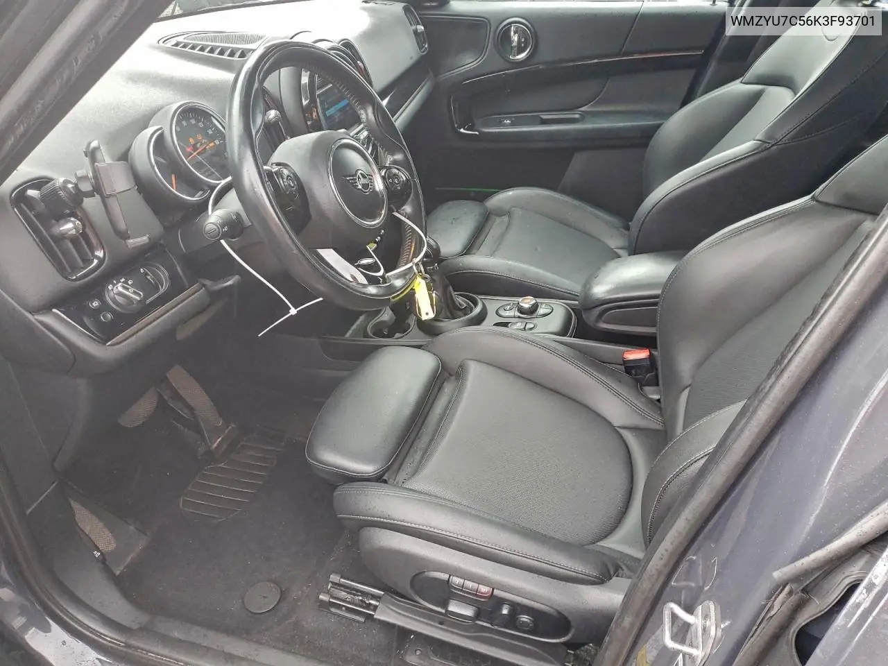 WMZYU7C56K3F93701 2019 Mini Cooper S E Countryman All4
