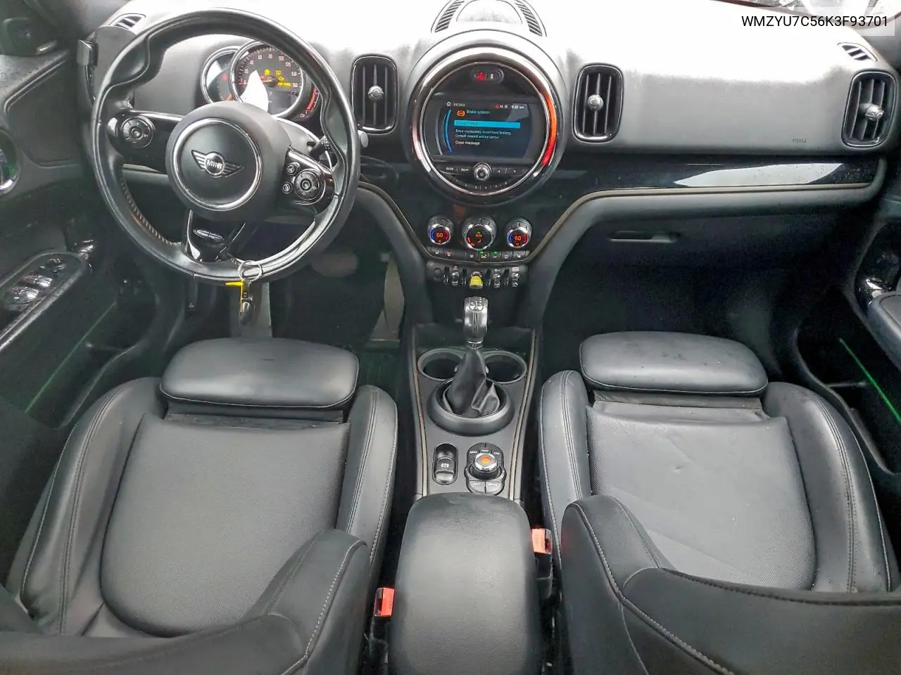 WMZYU7C56K3F93701 2019 Mini Cooper S E Countryman All4
