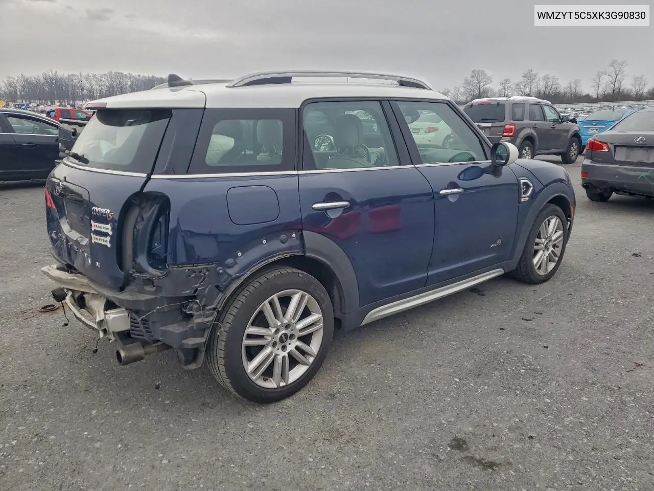 WMZYT5C5XK3G90830 2019 Mini Cooper S Countryman All4