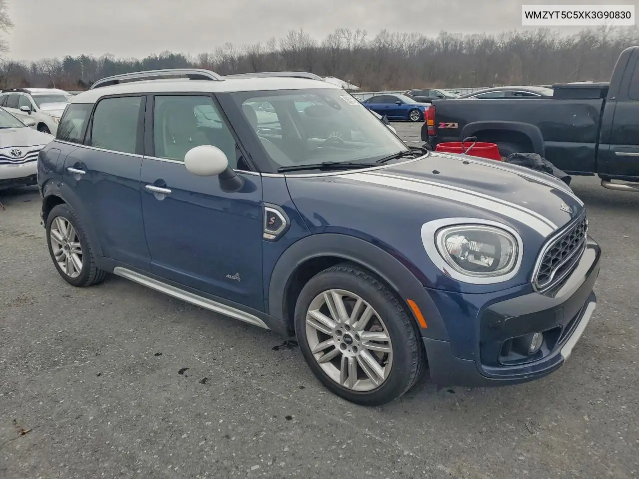 WMZYT5C5XK3G90830 2019 Mini Cooper S Countryman All4