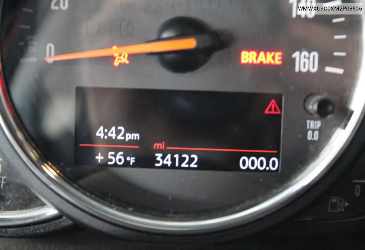 WMWXU9C0XM2P08606 2021 Mini Cooper S
