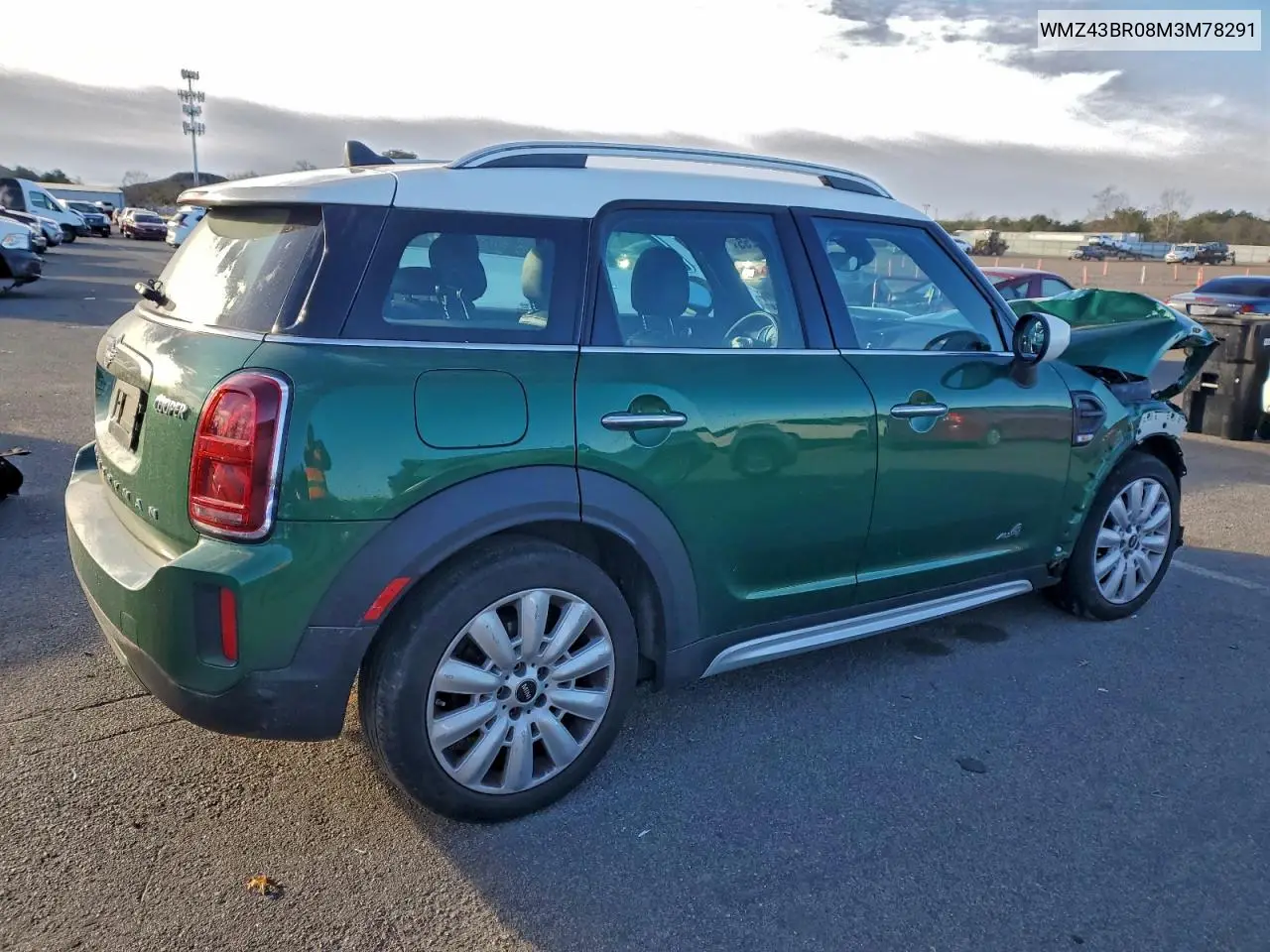 WMZ43BR08M3M78291 2021 Mini Cooper Countryman All4