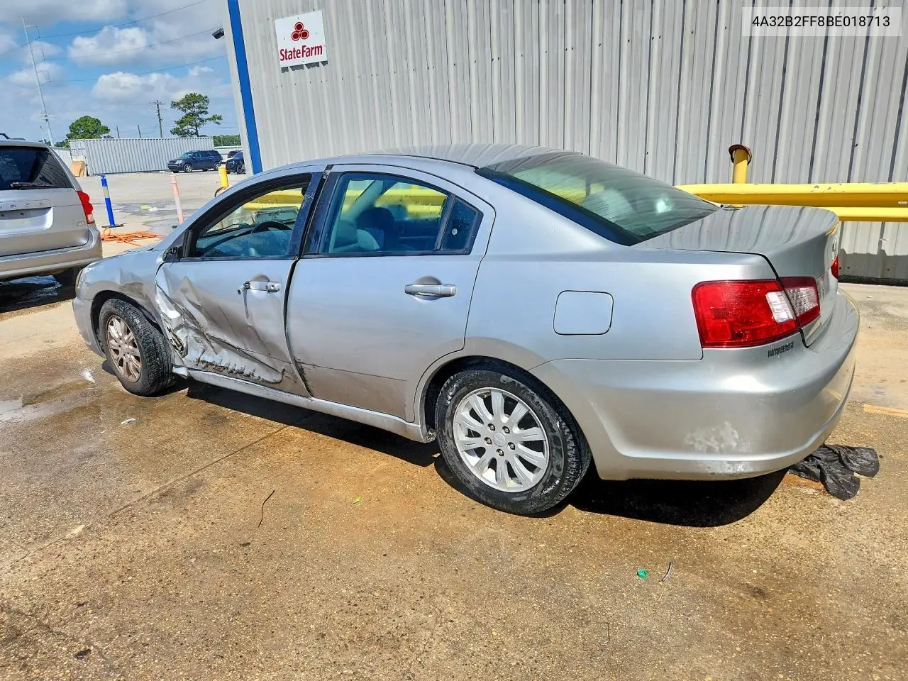 2011 Mitsubishi Galant Fe VIN: 4A32B2FF8BE018713 Lot: 55702686