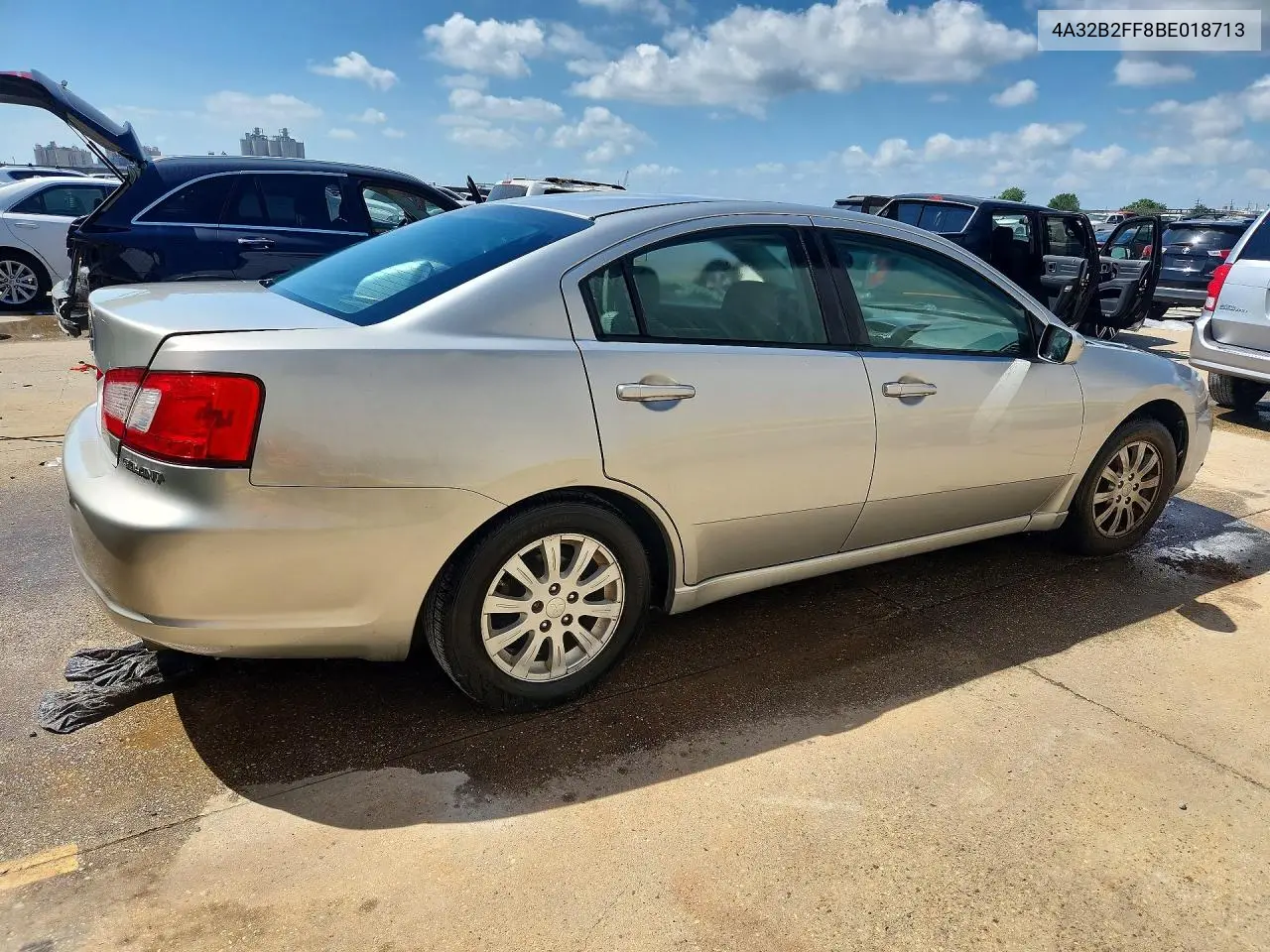 2011 Mitsubishi Galant Fe VIN: 4A32B2FF8BE018713 Lot: 55702686