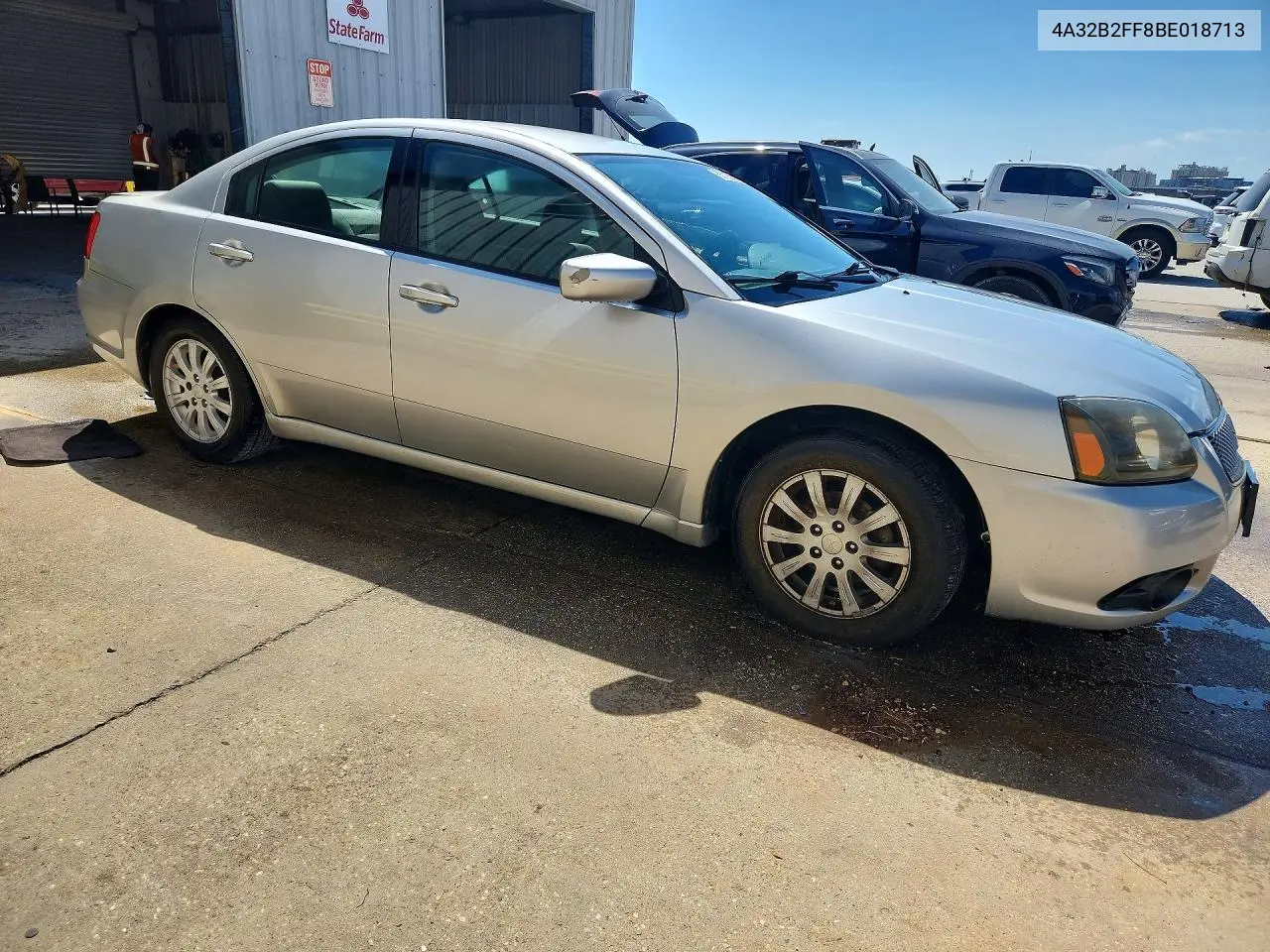 2011 Mitsubishi Galant Fe VIN: 4A32B2FF8BE018713 Lot: 55702686