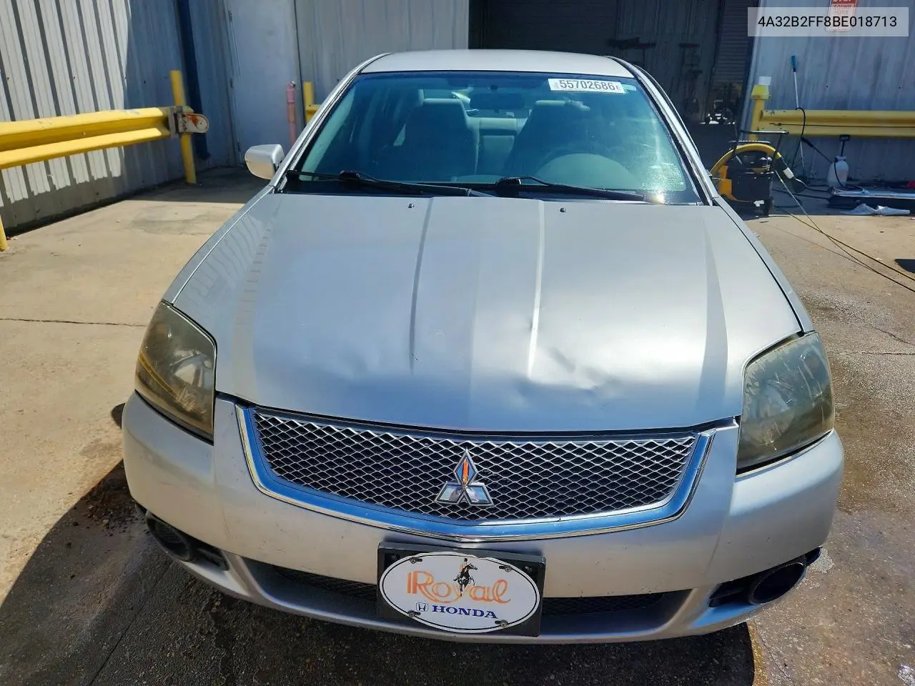 2011 Mitsubishi Galant Fe VIN: 4A32B2FF8BE018713 Lot: 55702686