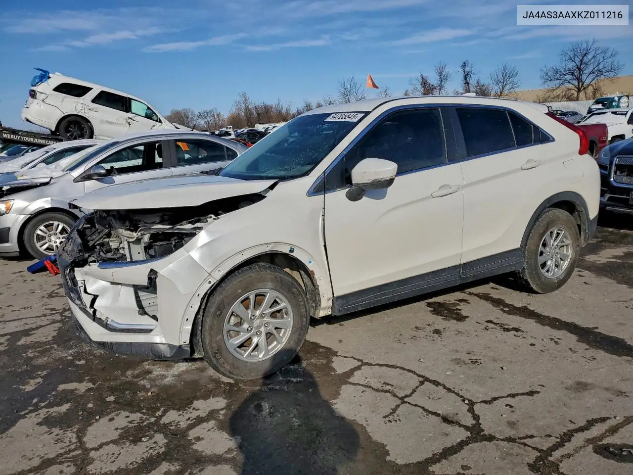 JA4AS3AAXKZ011216 2019 Mitsubishi Eclipse Cross Es
