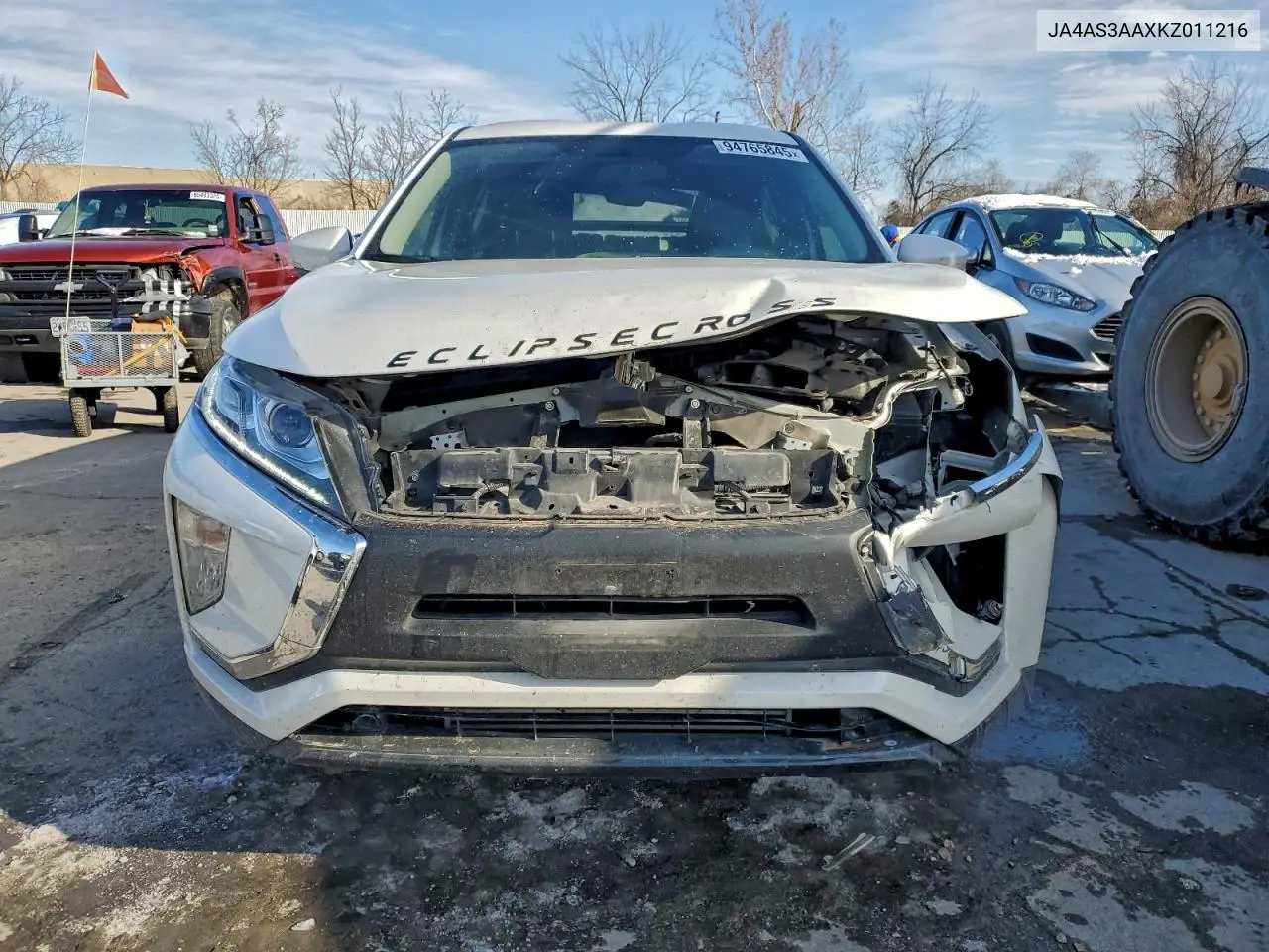 JA4AS3AAXKZ011216 2019 Mitsubishi Eclipse Cross Es