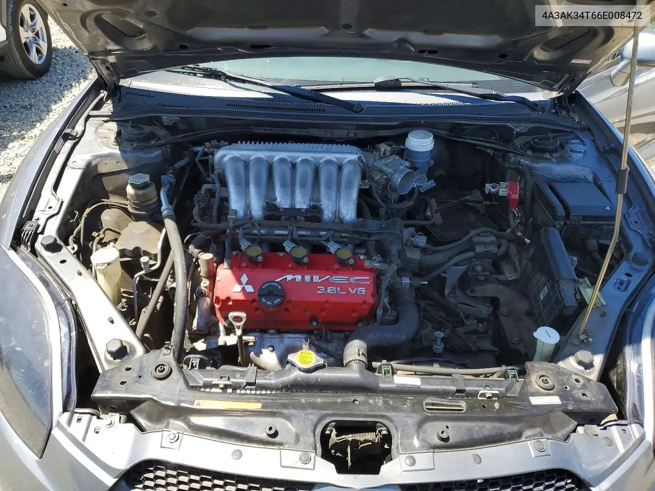 4A3AK34T66E008472 2006 Mitsubishi Eclipse Gt