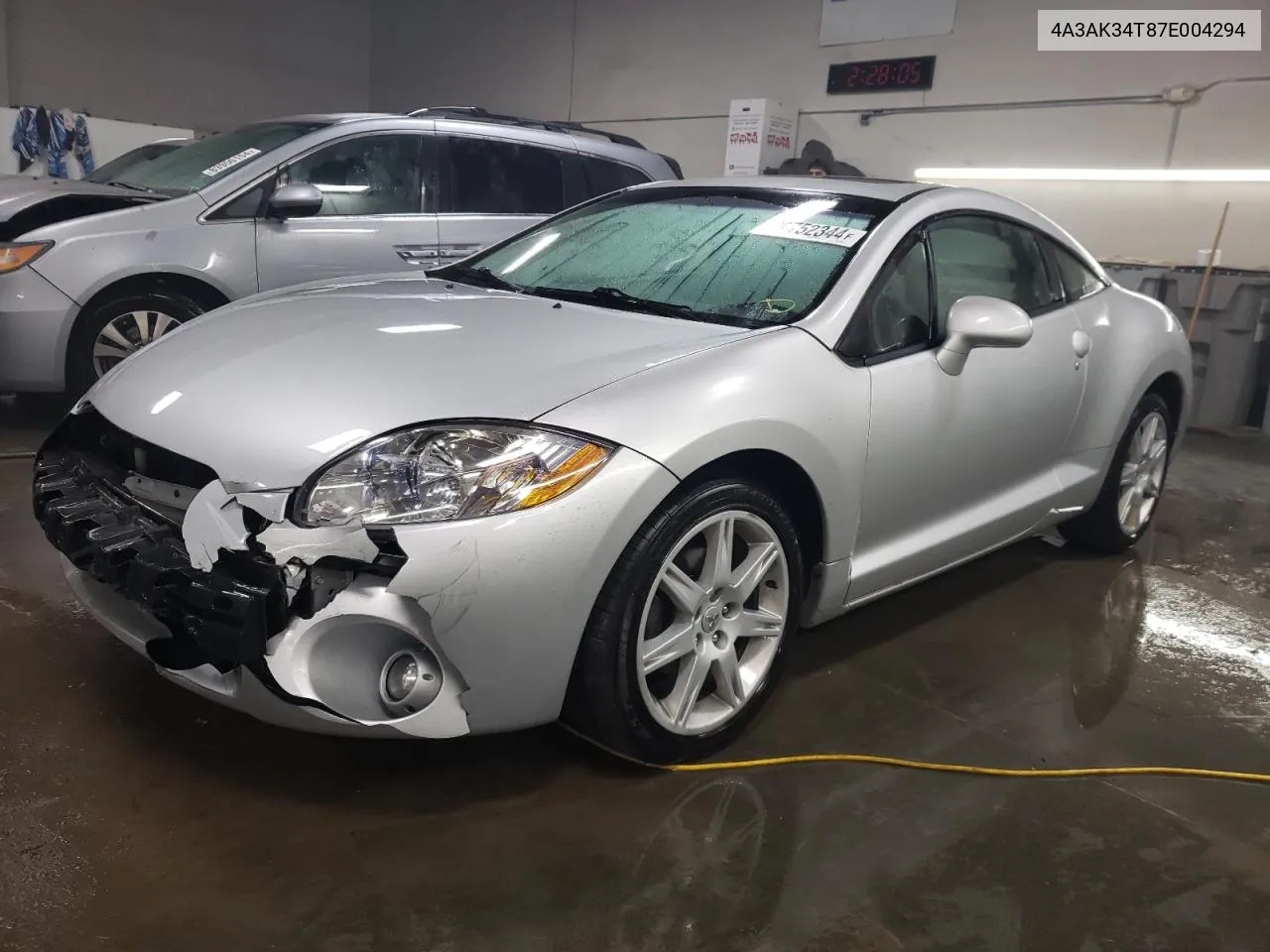 2007 Mitsubishi Eclipse Gt VIN: 4A3AK34T87E004294 Lot: 84752344