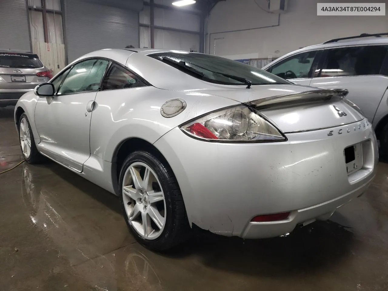 2007 Mitsubishi Eclipse Gt VIN: 4A3AK34T87E004294 Lot: 84752344