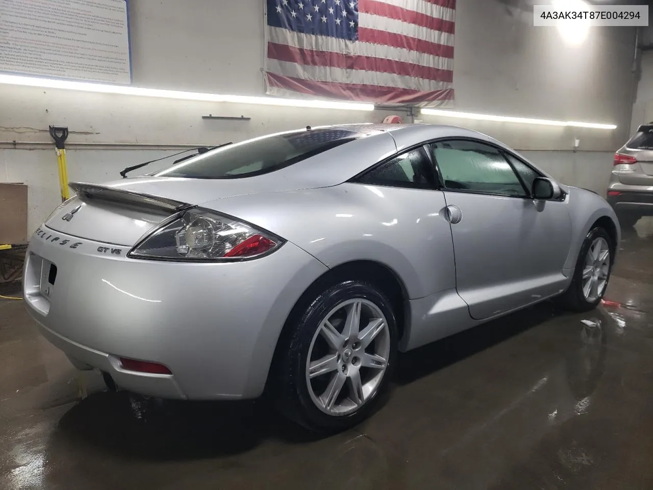 2007 Mitsubishi Eclipse Gt VIN: 4A3AK34T87E004294 Lot: 84752344
