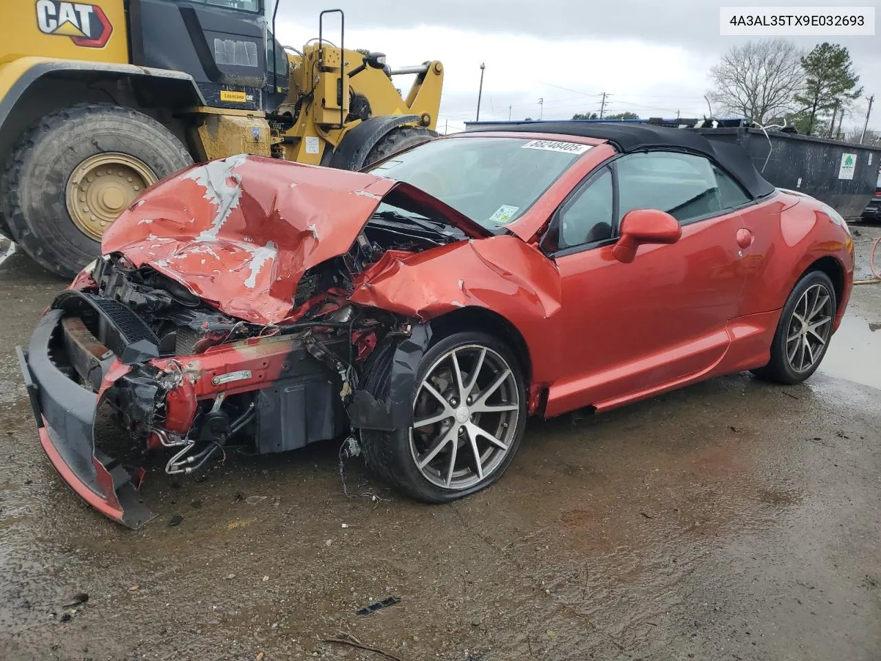 2009 Mitsubishi Eclipse Spyder Gt VIN: 4A3AL35TX9E032693 Lot: 88248405