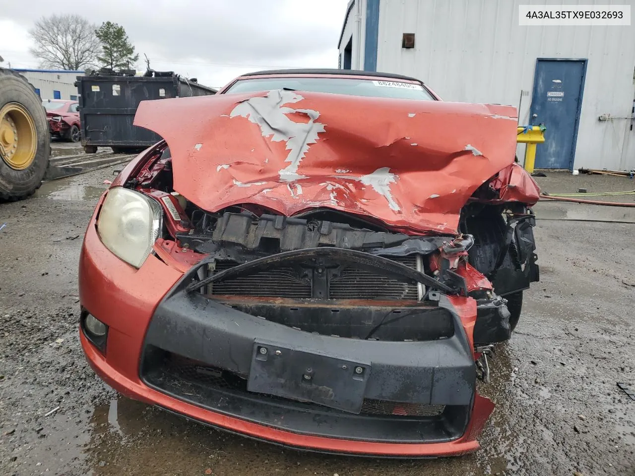 2009 Mitsubishi Eclipse Spyder Gt VIN: 4A3AL35TX9E032693 Lot: 88248405