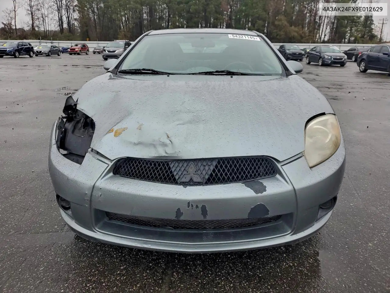 4A3AK24FX9E012629 2009 Mitsubishi Eclipse Gs