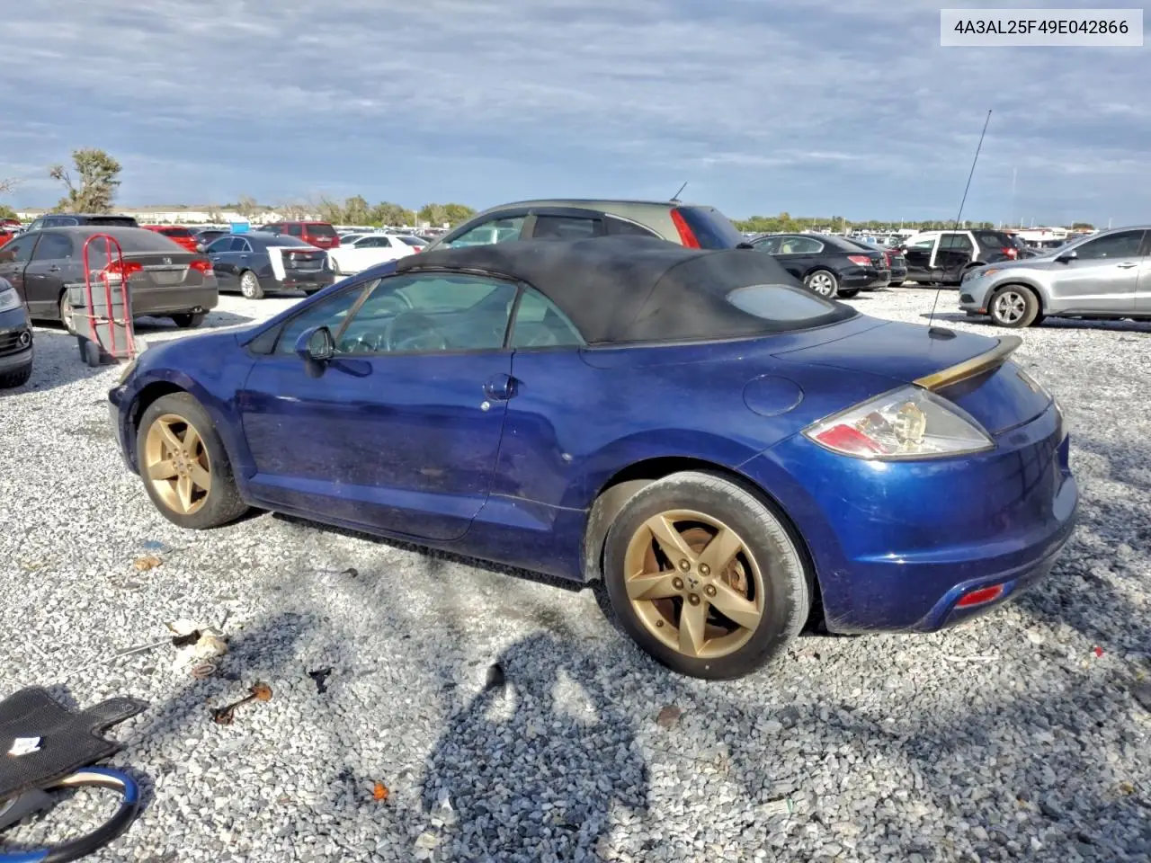 4A3AL25F49E042866 2009 Mitsubishi Eclipse Spyder Gs